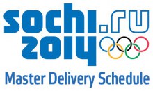 Sochi 2015 Master Delivery Schedule
